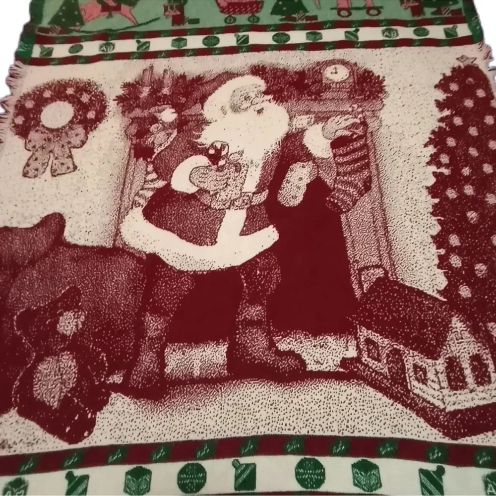 Manual Woodworkers Weavers 1993 Christmas Throw